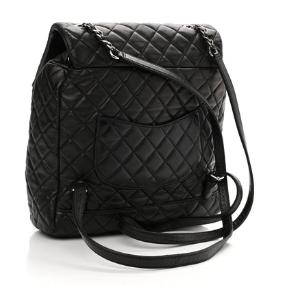 Chanel Lambskin Quilted Large Urban Spirit Backpack Black 3 of 14