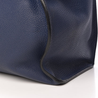 Gucci Soft Calfskin Medium Jackie Top Handle Bag Classic Blue Marine 12 of 15