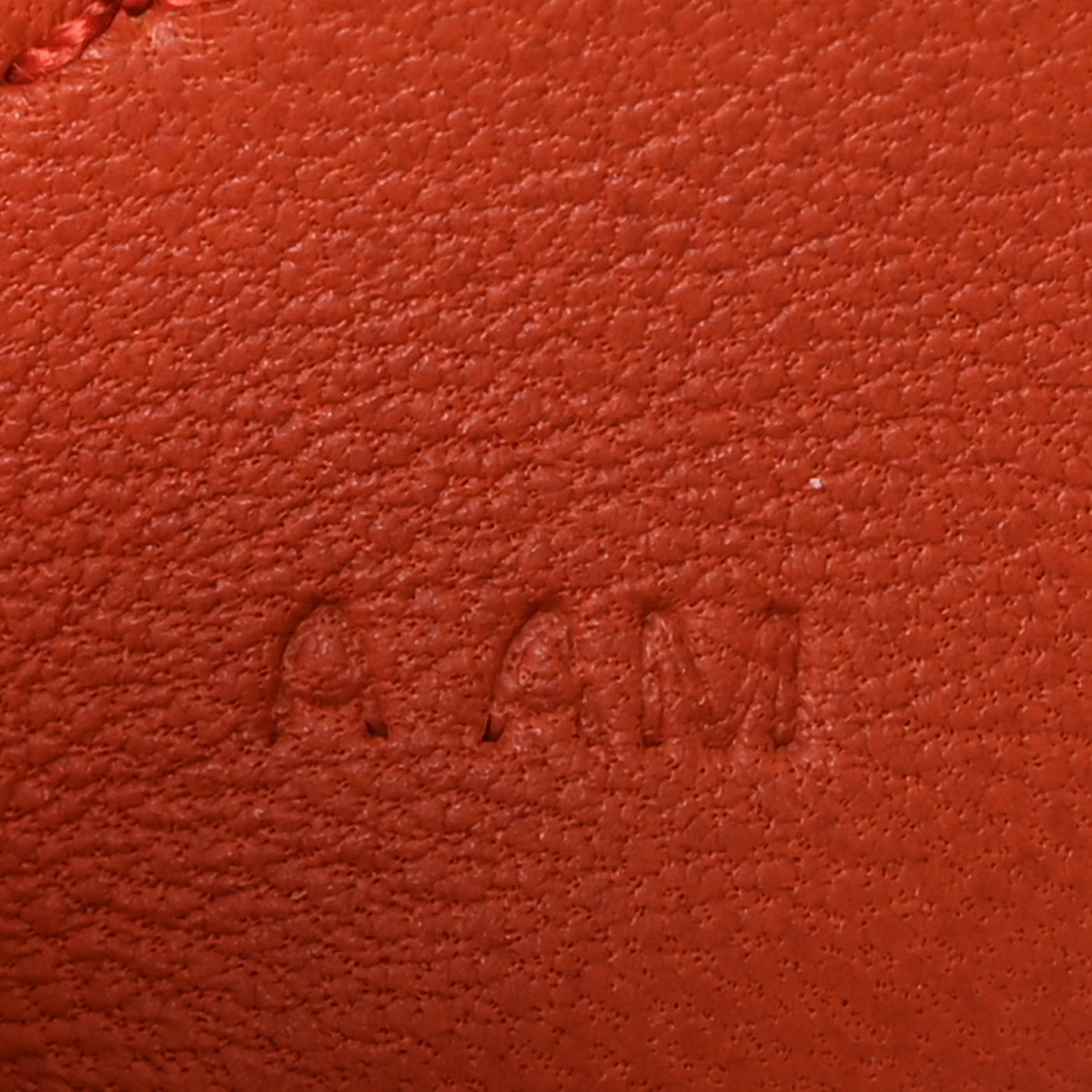Hermes Milo Lambskin Grigri Rodeo Horse Bag Charm MM Celeste Naturel Bouton D'Or Cornaline 3 of 5
