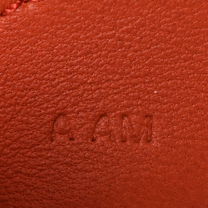 Hermes Milo Lambskin Grigri Rodeo Horse Bag Charm MM Celeste Naturel Bouton D'Or Cornaline 3 of 5