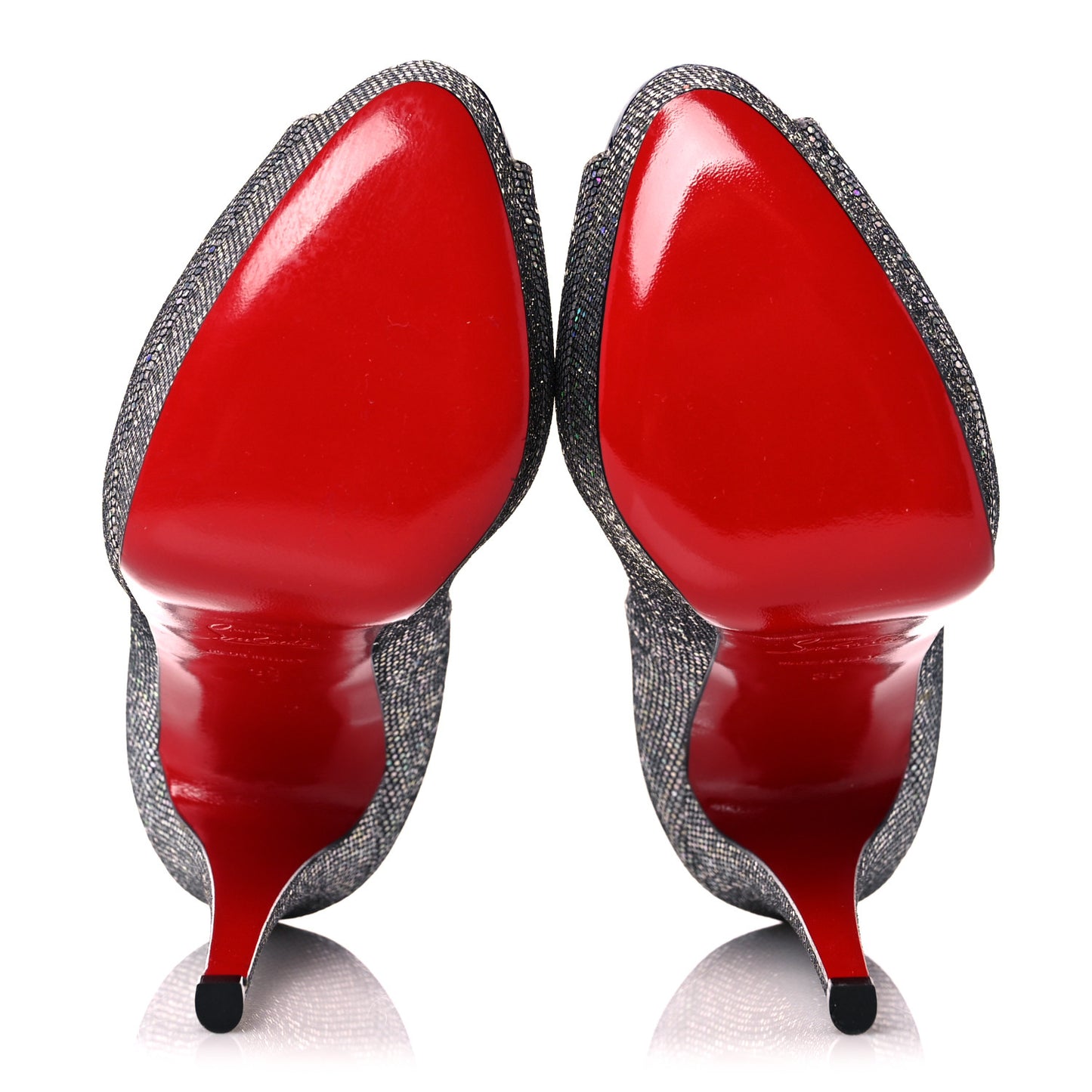 Seava Glitter Disco Ball Fetish Peep 140 Pumps 35 Multicolor