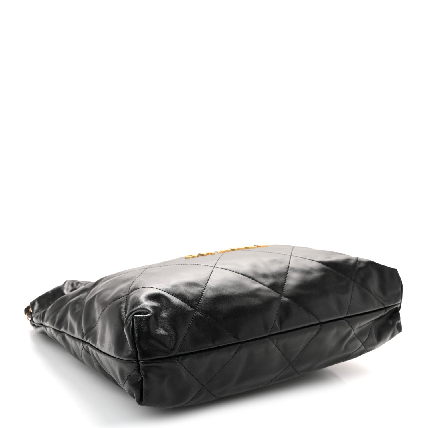 Chanel Shiny Calfskin Quilted Chanel 22 Black 5 of 11
