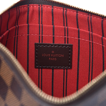 Louis Vuitton Damier Ebene Neverfull MM GM Pochette 6 of 8