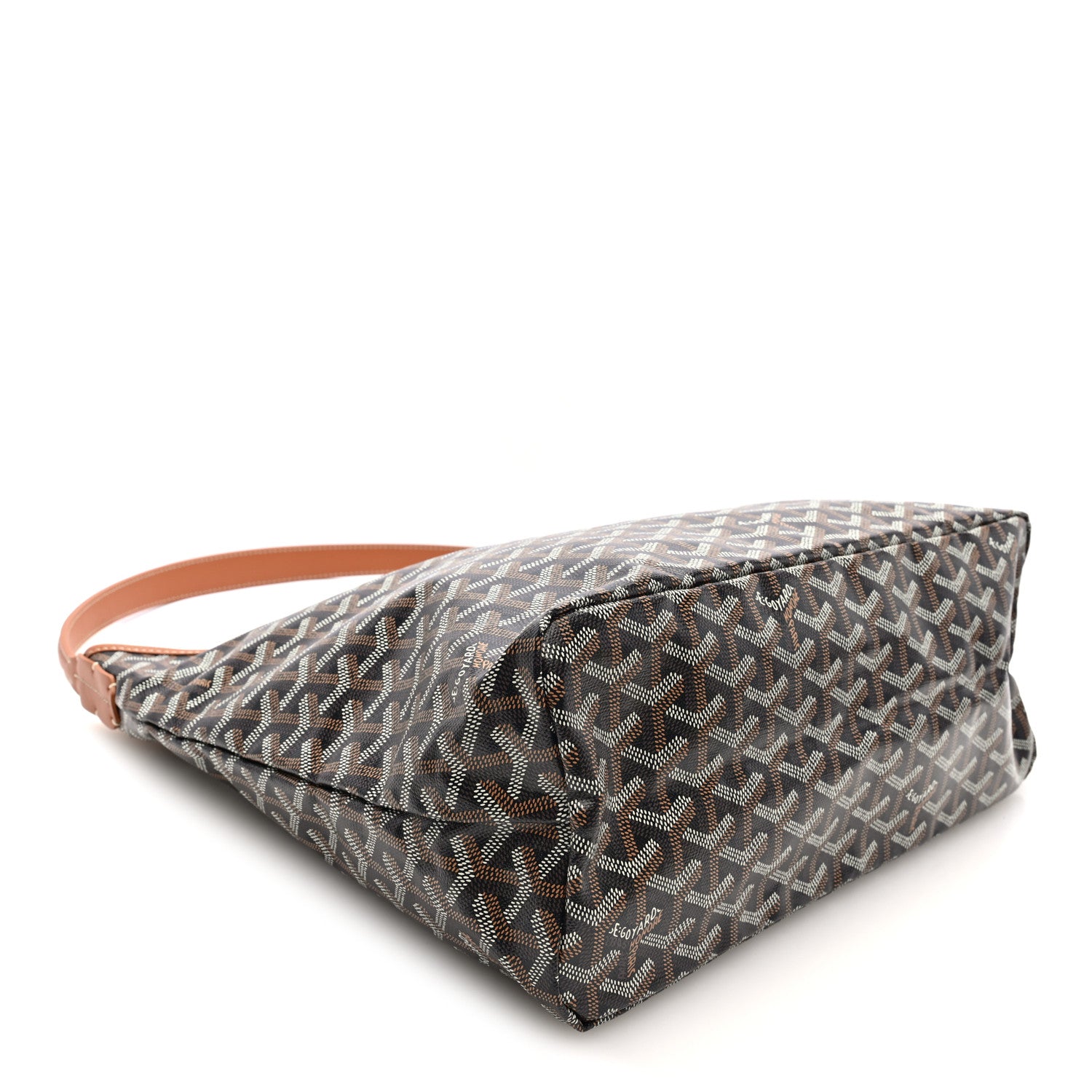 Goyard Goyardine Boheme Hobo Black Gold 5 of 10