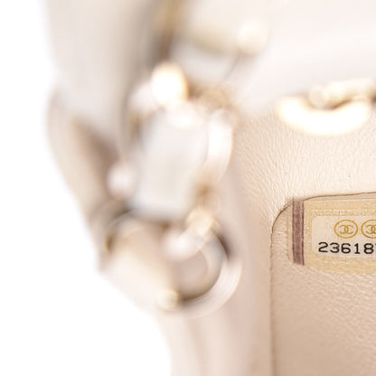 Chanel Caviar Quilted Mini Rectangular Flap White 7 of 8