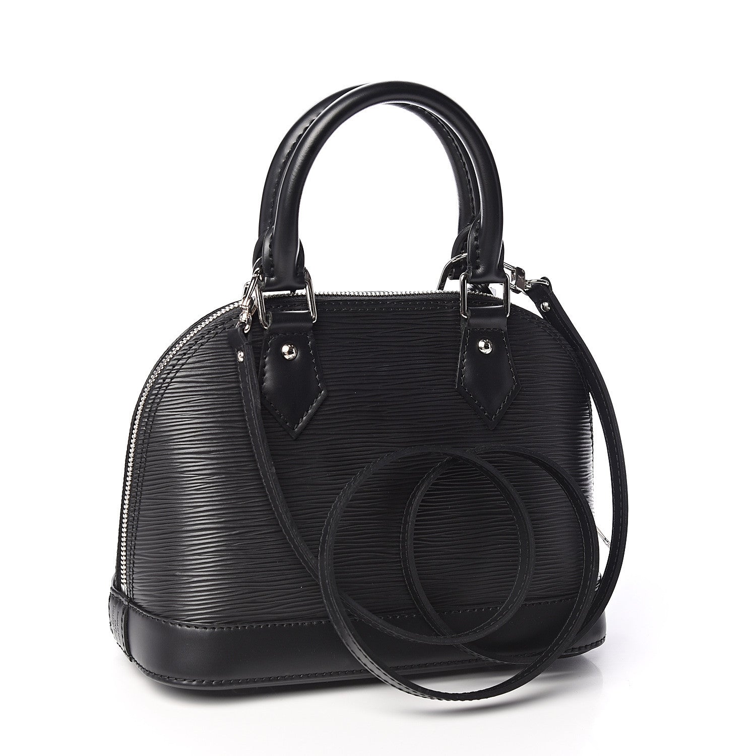 Louis Vuitton Epi Alma BB Black 2 of 10