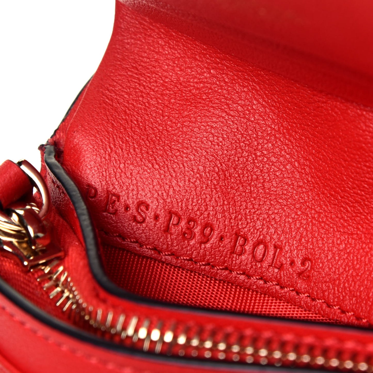 Calfskin Rockstud French Flap Wallet Rouge Pur