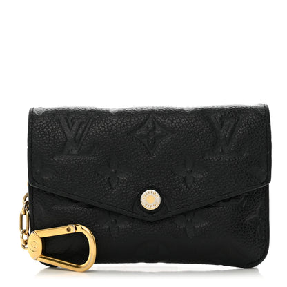 Louis Vuitton Empreinte Key Pouch Black 1 of 10