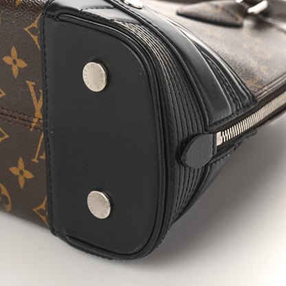 Louis Vuitton Shiny Monogram Alma PM Black 8 of 8