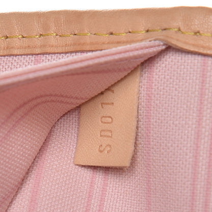 Louis Vuitton Damier Azur Neo Neverfull MM Rose Ballerine 8 of 11