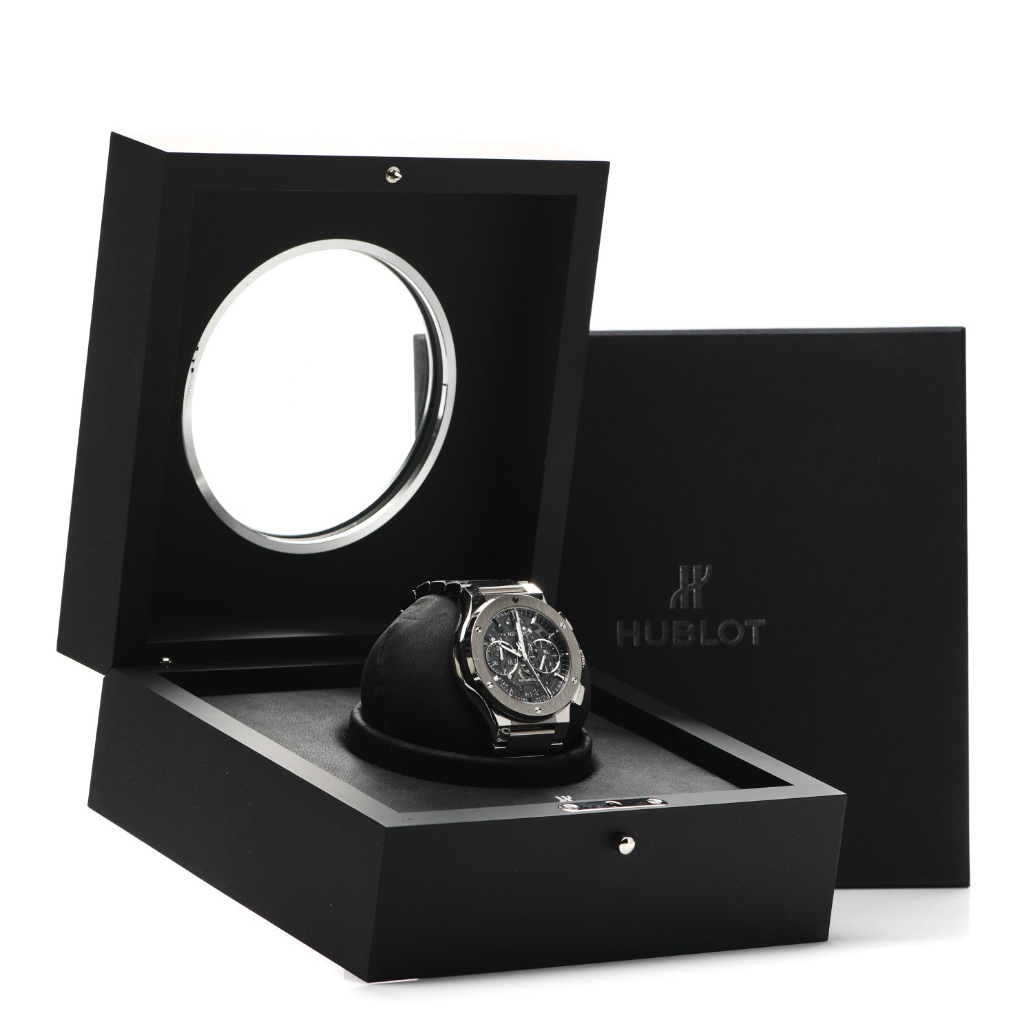 Hublot Titanium 45mm Classic Fusion Aerofusion Automatic Watch Black 528.NX.0170.NX 8 of 8