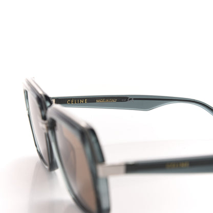 Celine Acetate Square Sunglasses CL40050U Blue 5 of 7