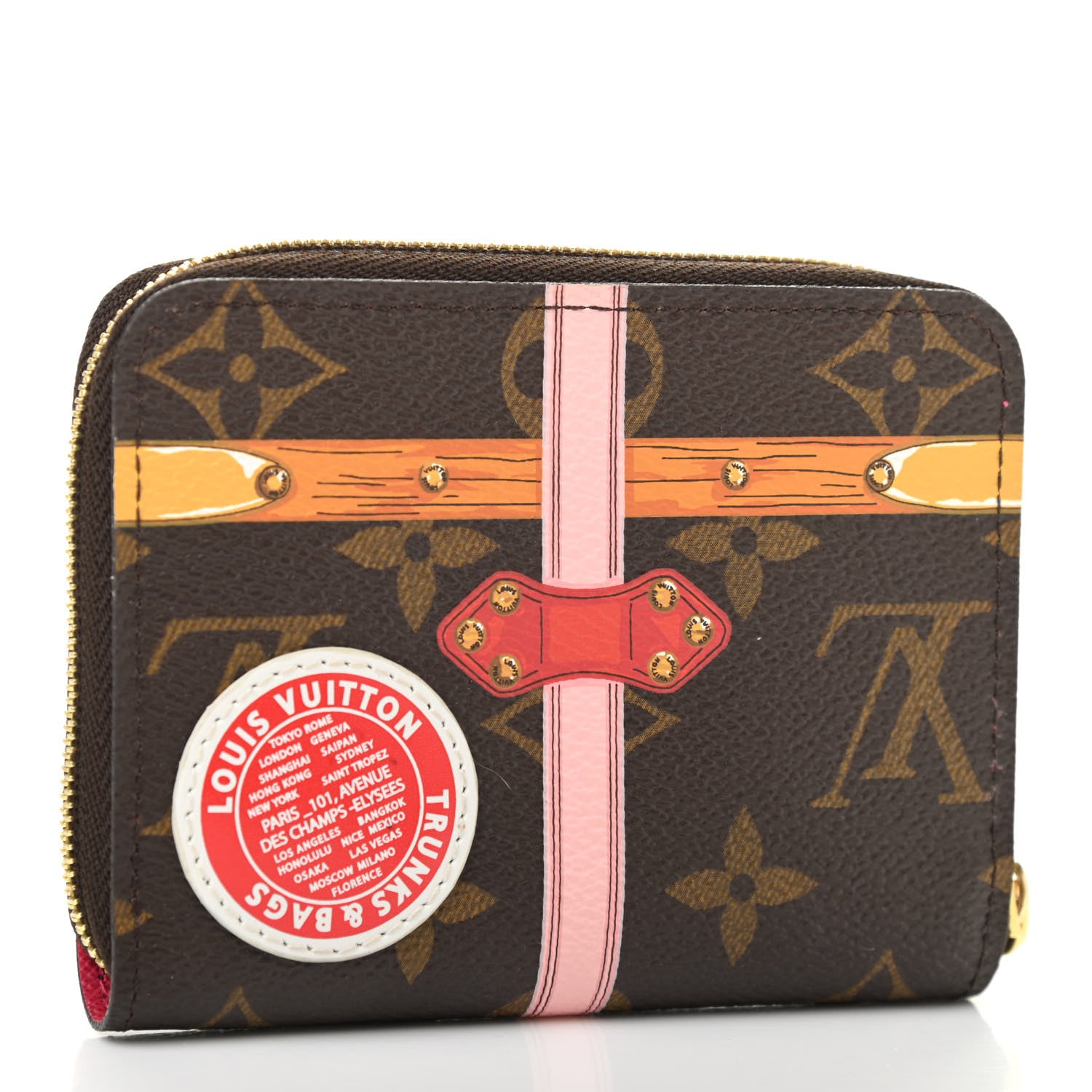 Louis Vuitton Monogram Summer Trunks Zippy Coin Purse 3 of 7