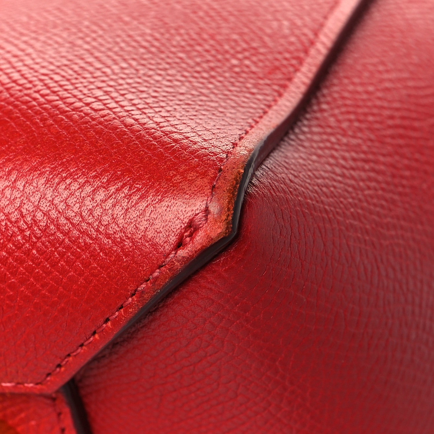 Celine Grained Calfskin Mini Belt Bag Coquelicot 12 of 13