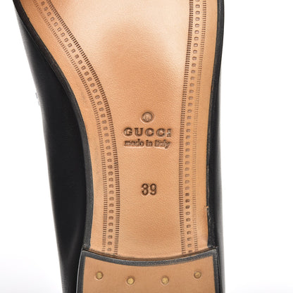 Gucci Calfskin Jordaan Loafers 39 Black 6 of 9