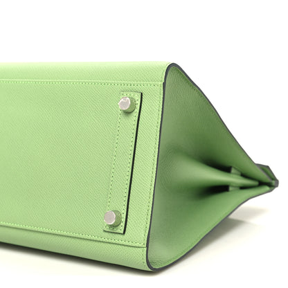 Hermes Epsom Sellier Birkin 30 Vert Criquet 10 of 11