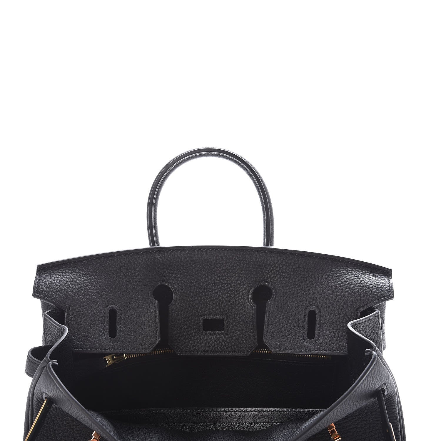 Hermes Togo Birkin 25 Black 9 of 37