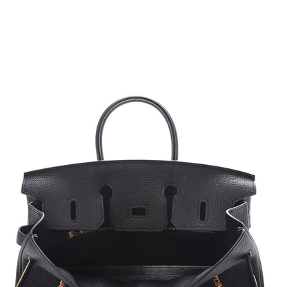 Hermes Togo Birkin 25 Black 9 of 37