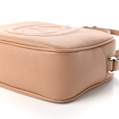 Gucci Pebbled Calfskin Small Soho Disco Bag Rose Beige 7 of 10