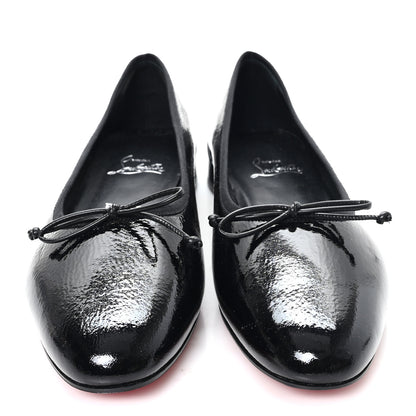 Christian Louboutin Patent Sweetie Jane Ballerina Flats 40.5 Black 3 of 9