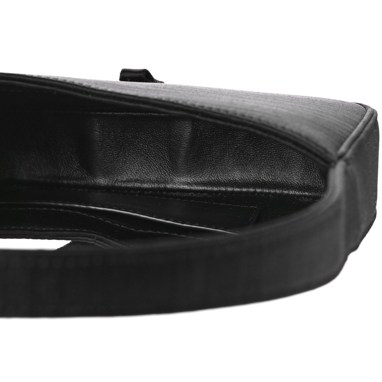 Satin Le 5 A 7 Mini Hobo Black