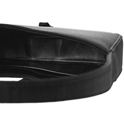 Saint Laurent Satin Le 5 A 7 Mini Hobo Black 4 of 8