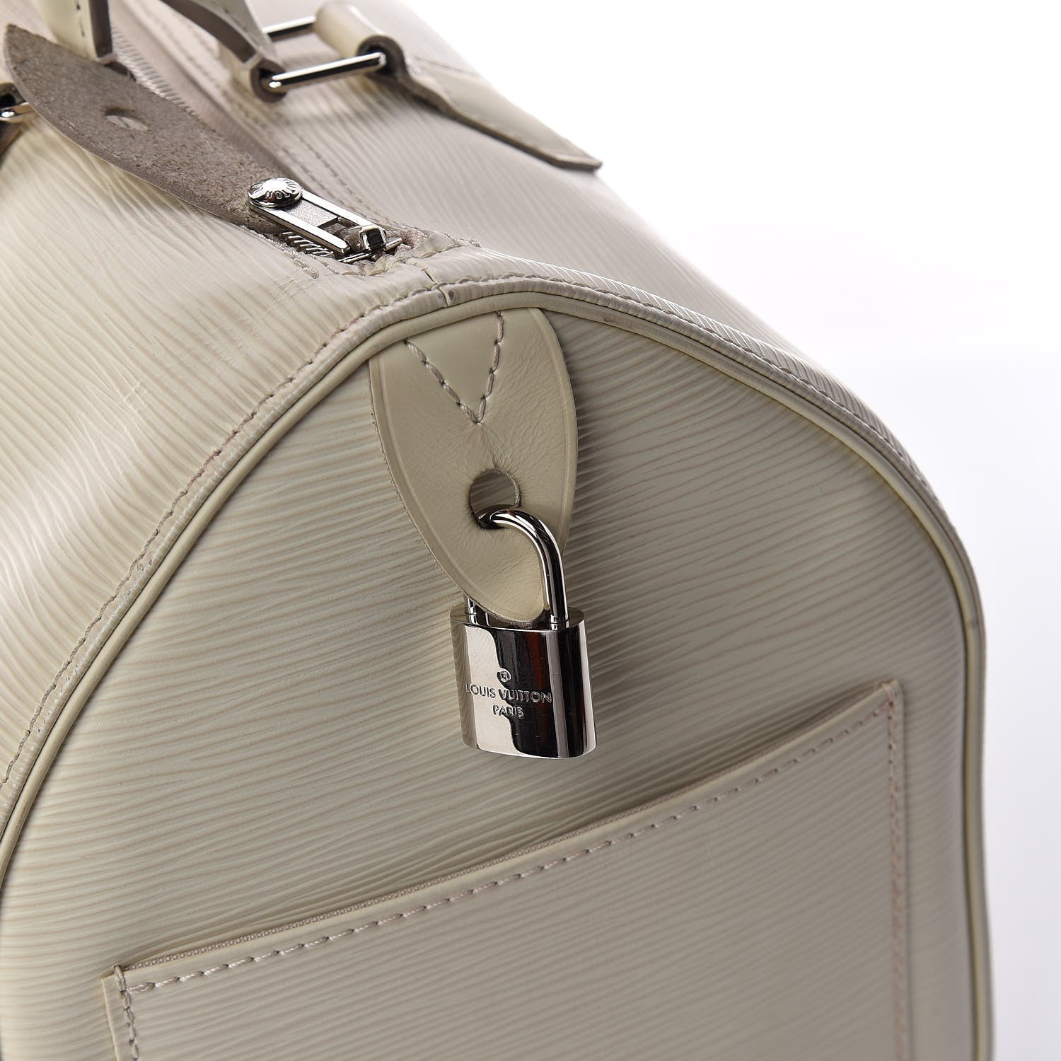 Louis Vuitton Epi Speedy 30 Ivory 17 of 19