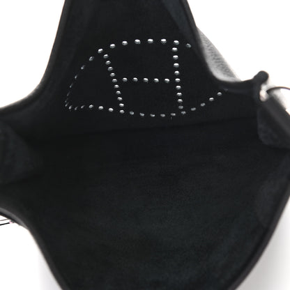 Hermes Taurillon Clemence Evelyne III PM Black 5 of 11