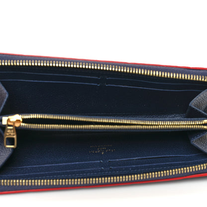 Louis Vuitton Empreinte Clemence Wallet Marine Rouge 5 of 9