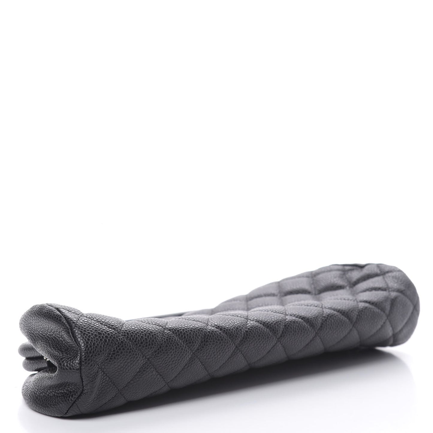 Caviar Quilted Timeless Clutch Black