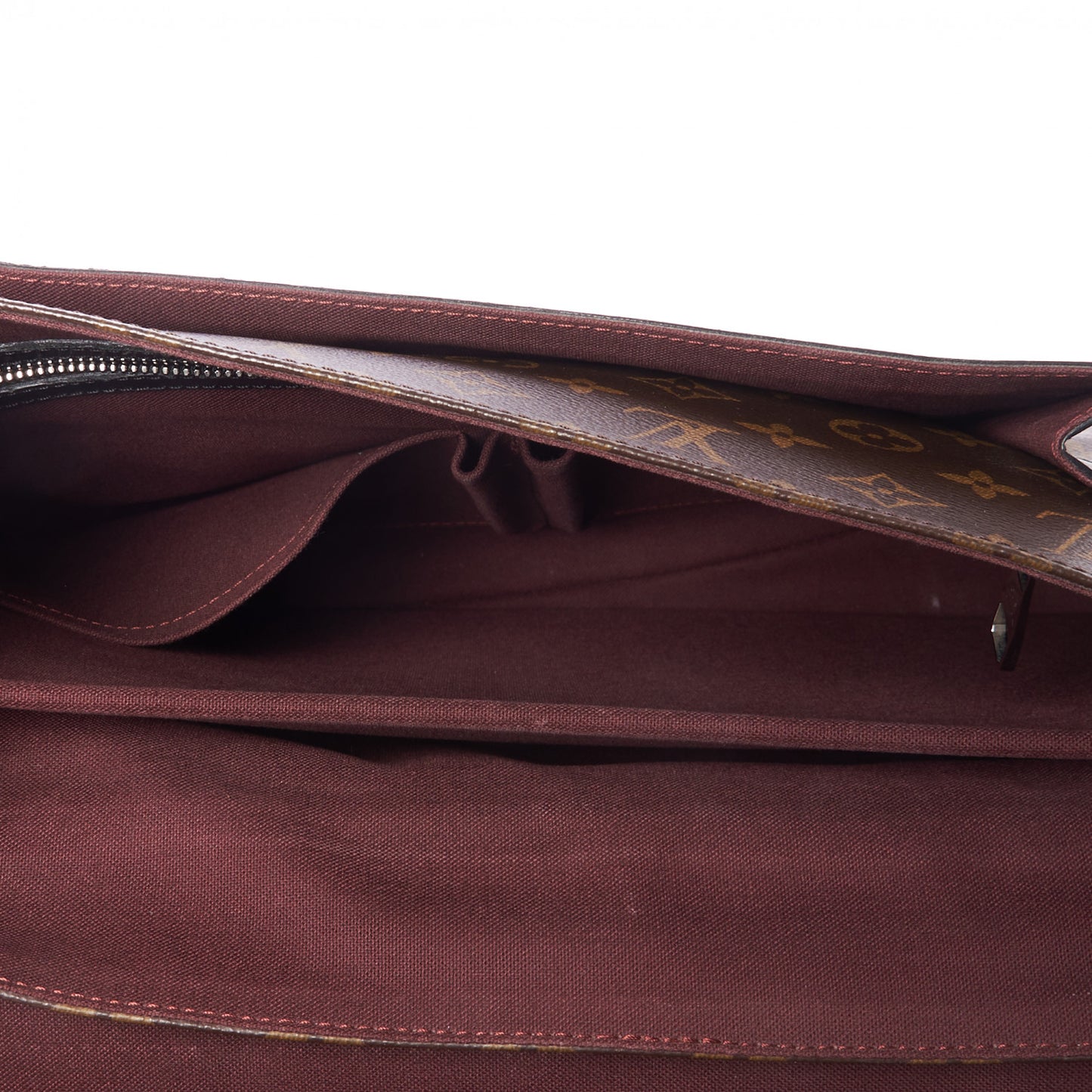 Monogram Macassar Clarence Messenger