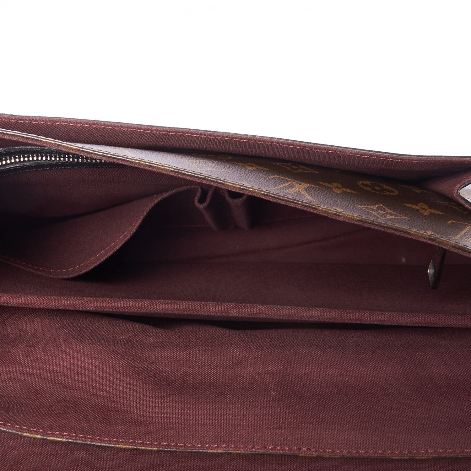 Louis Vuitton Monogram Macassar Clarence Messenger 6 of 8
