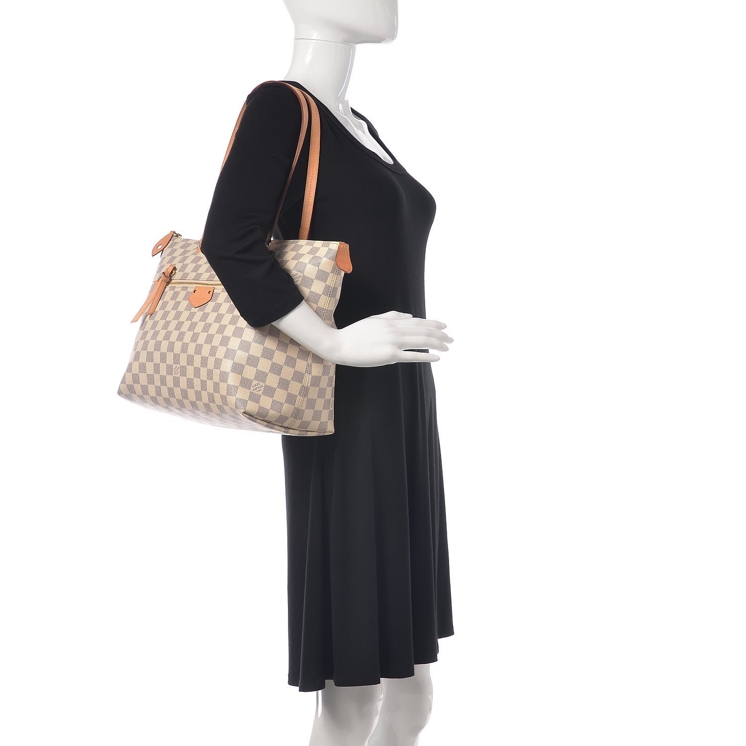 Louis Vuitton Damier Azur Iena MM 2 of 14