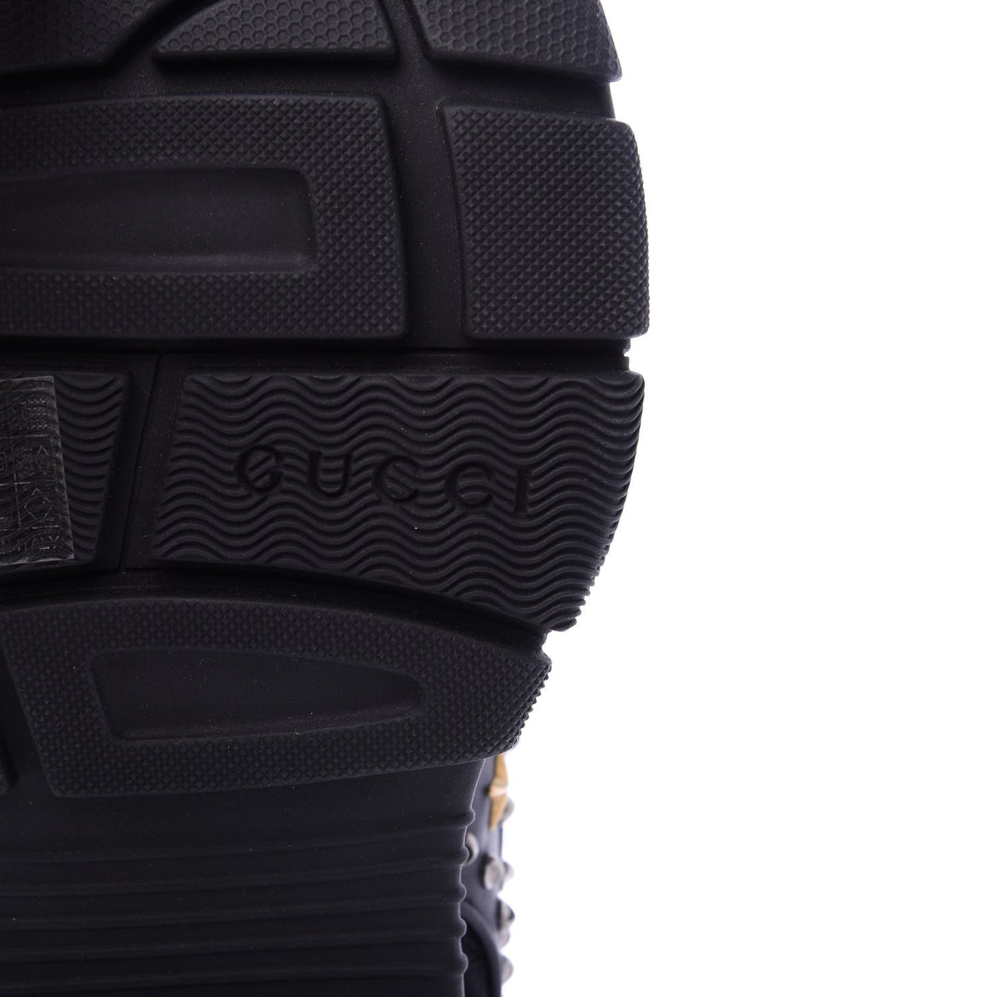 Nappa Mesh Studded Mens Aguru Sandals 6 Black