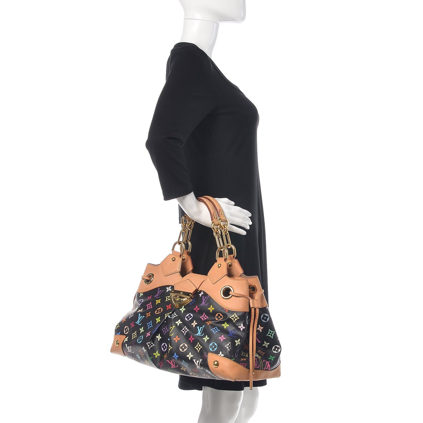 Monogram Multicolor Ursula Black