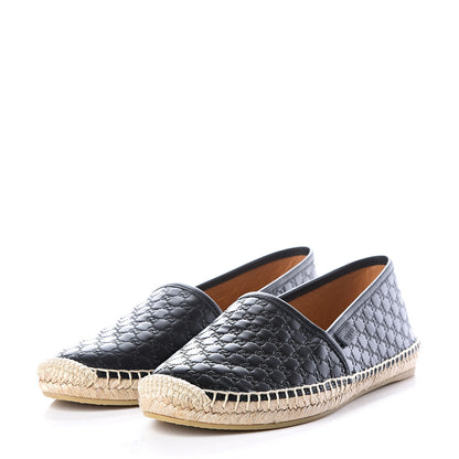 Gucci Microguccissima Signature Espadrilles 38.5 Black 2 of 11