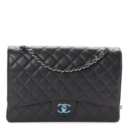 Chanel Caviar Quilted Maxi Double Flap Black 1 of 11