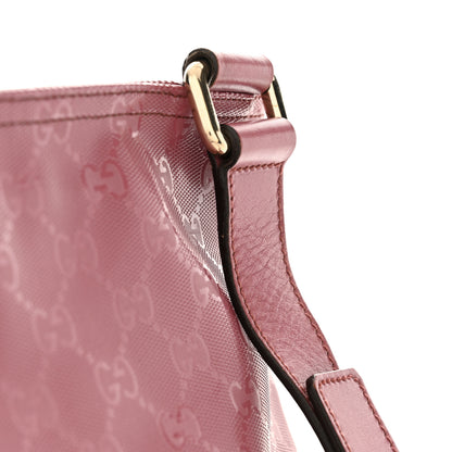 Gucci Imprime Monogram Medium Flat Messenger Bag Vintage Rose 12 of 13