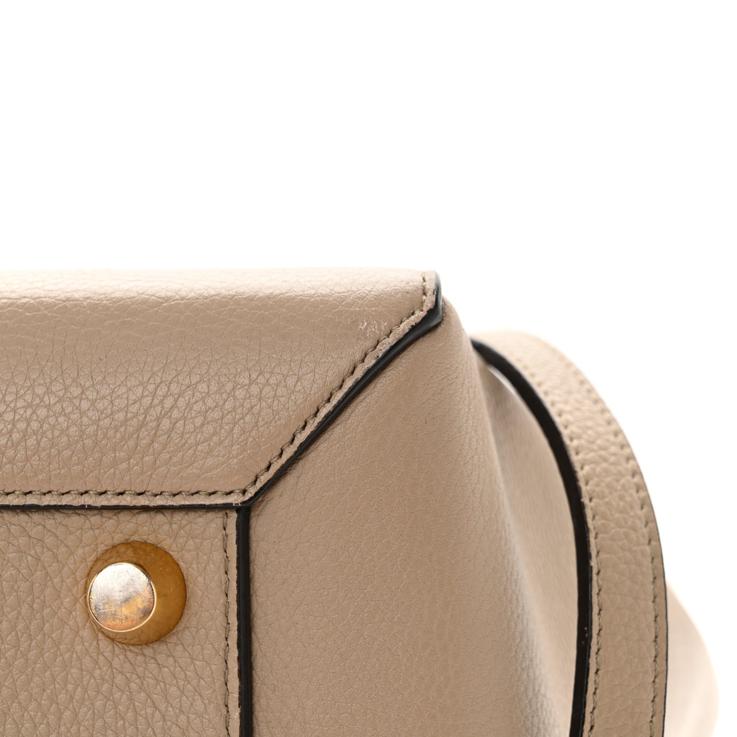 Celine Grained Calfskin Mini Belt Bag Light Taupe 14 of 16