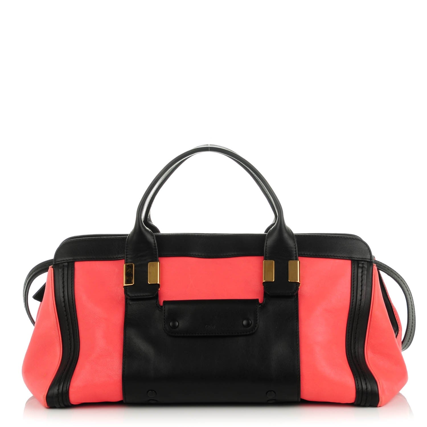 Chloe Calfskin Medium Alice Satchel Paradise Pink 1 of 9