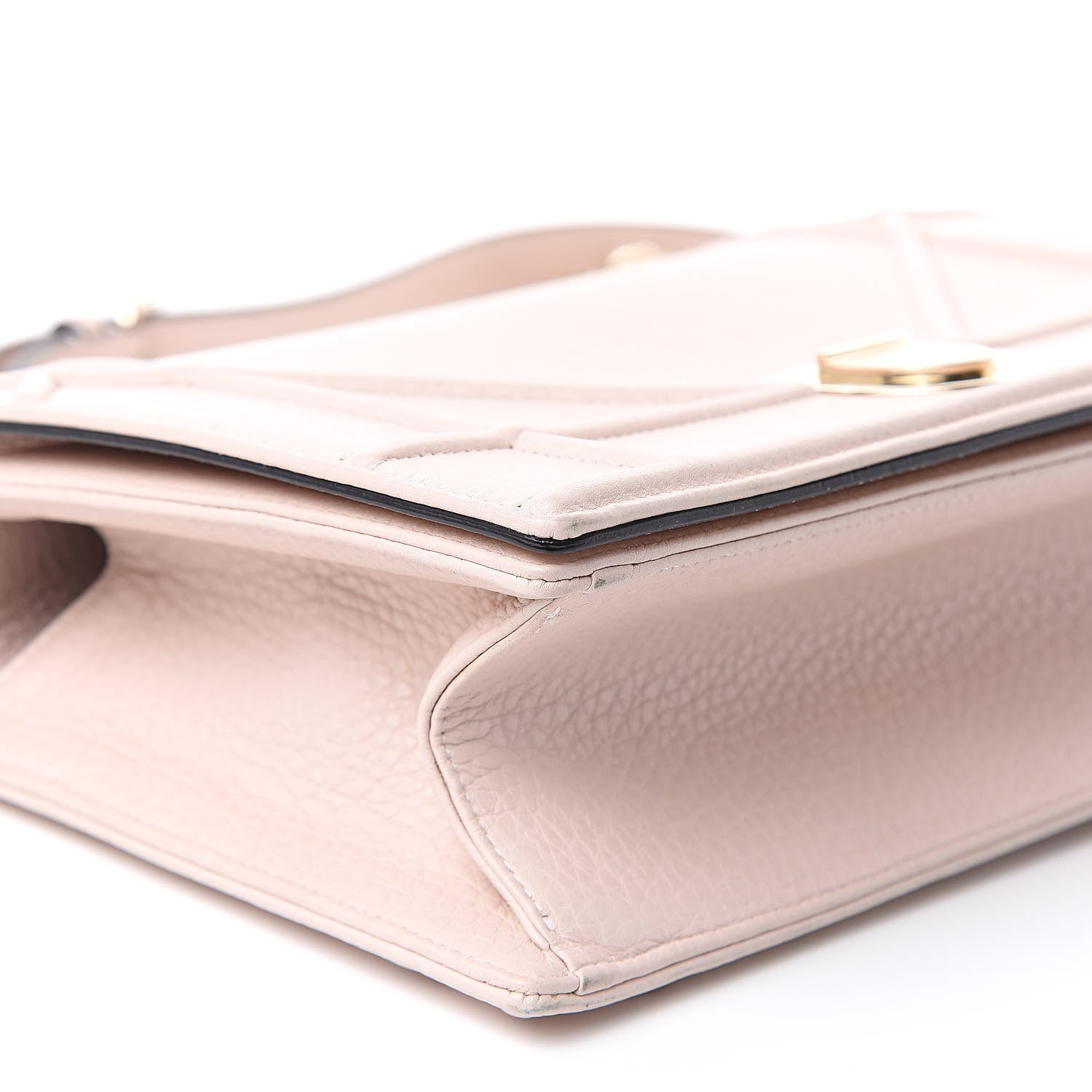 Christian Dior Grained Calfskin Cannage Medium Diorama Flap Bag Rose Poudre 7 of 10