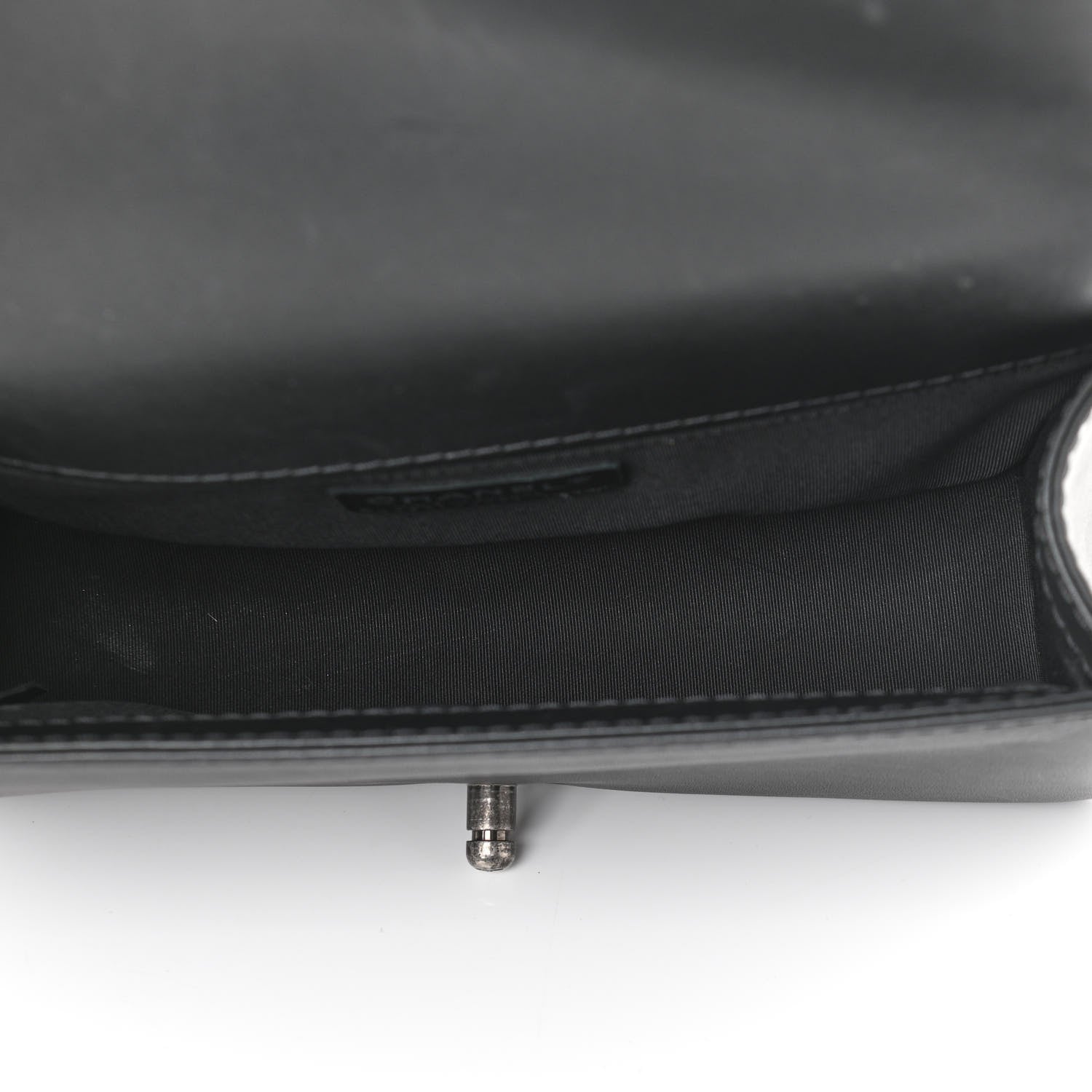 Chanel Lambskin Quilted Small Boy Flap Black 4 of 12