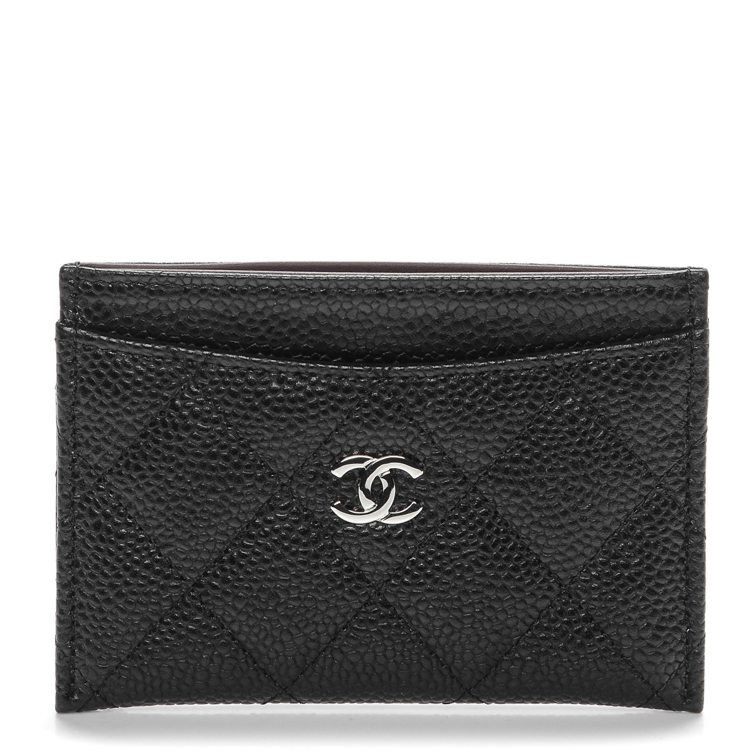 Chanel Caviar Quilted Card Holder Black 1 of 8