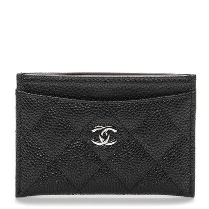 Chanel Caviar Quilted Card Holder Black 1 of 8
