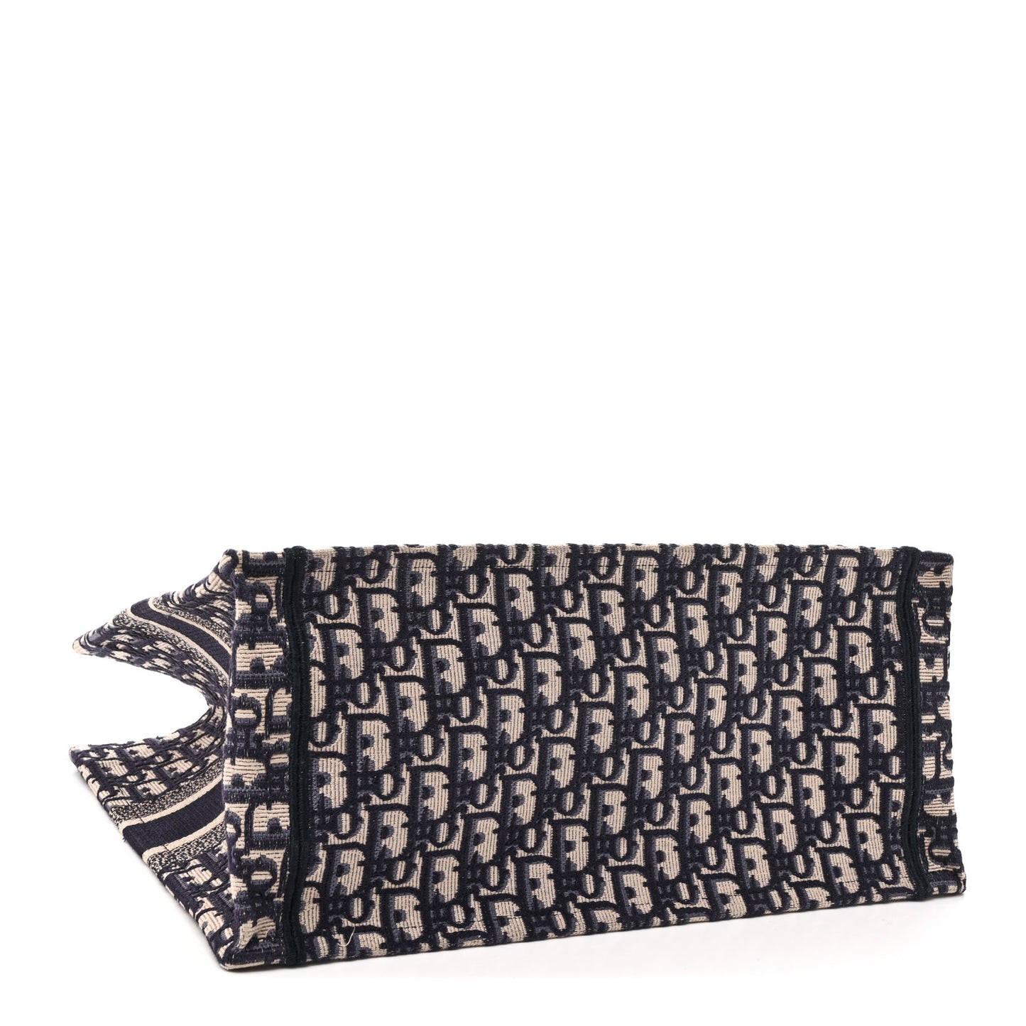 Oblique Medium Book Tote Blue Multicolor