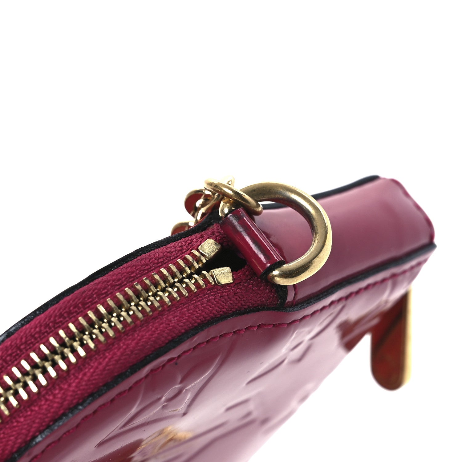 Louis Vuitton Vernis Heart Coin Purse Rose Indien 10 of 10