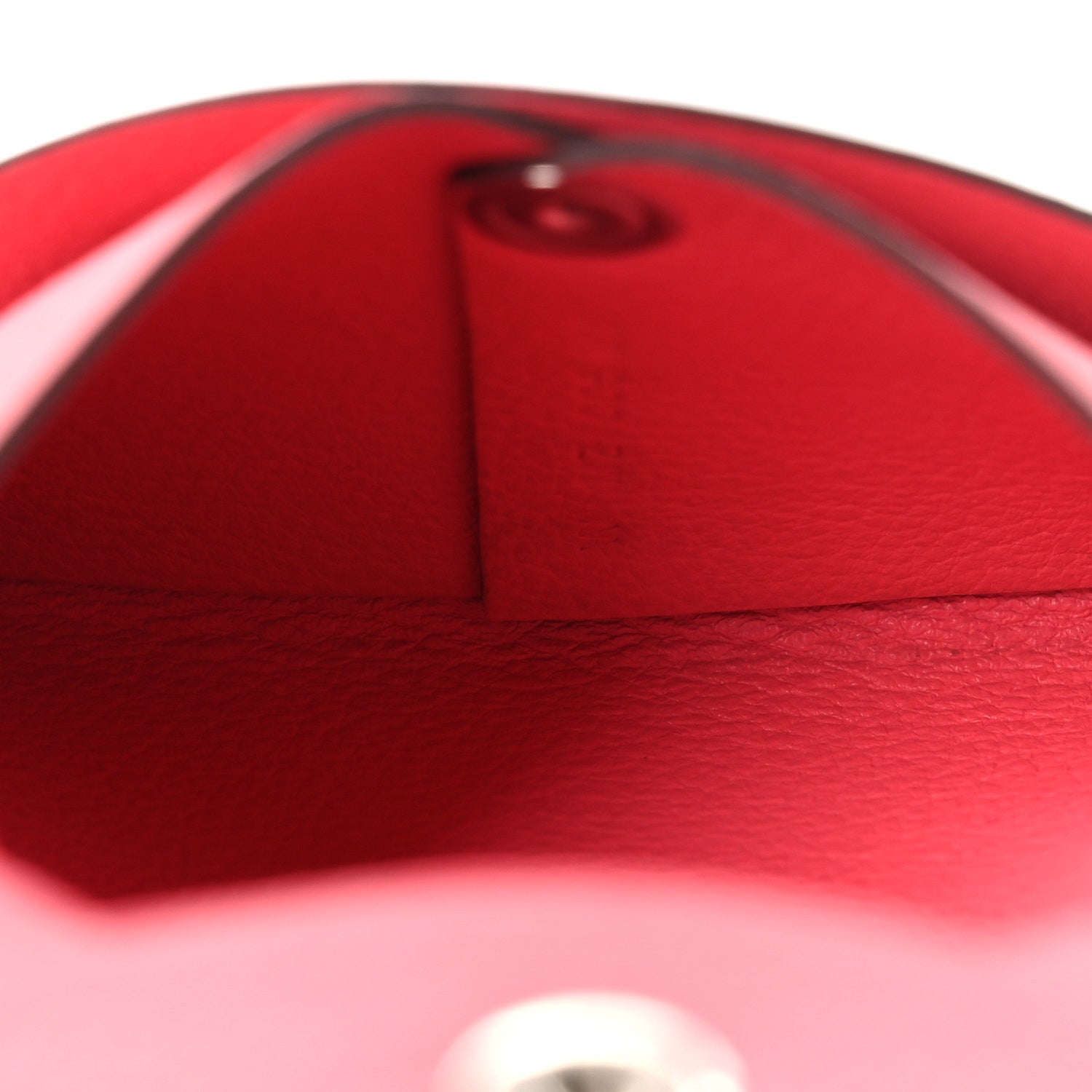 Hermes Evercolor Bastia Coin Purse Rose Azalee 5 of 7