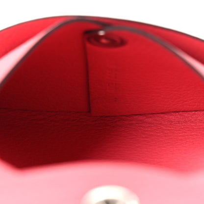 Hermes Evercolor Bastia Coin Purse Rose Azalee 5 of 7