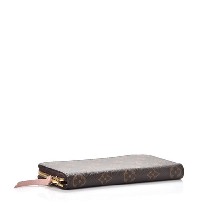 Louis Vuitton Monogram Clemence Wallet Rose Ballerine 4 of 8