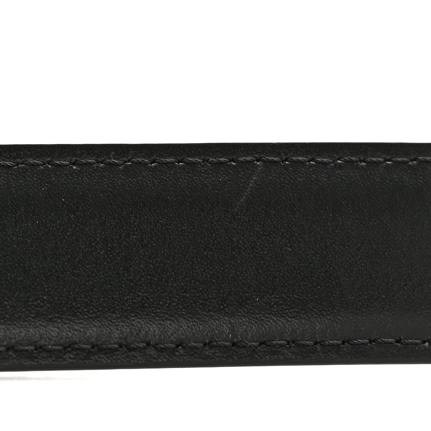 Celine Box Calfskin Medium 25mm Triomphe 75 30 Belt Black 8 of 9